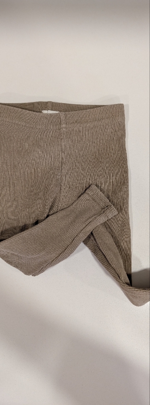 Lil Legs Taupe Knit Pants 9m